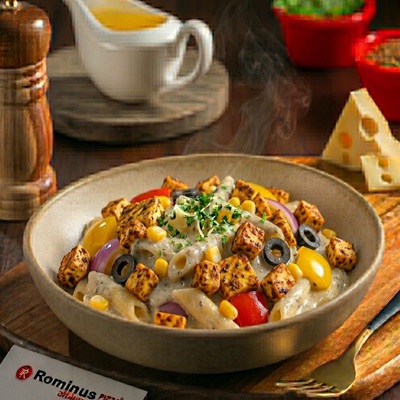 Afgani Paneer Pasta  (Penne)